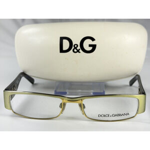 Dolce & Gabbana DG1162 024 Mens Black Gold 51-17-135mm Eyeglasses with Case